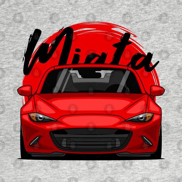 Red Miata MX5 ND by GoldenTuners